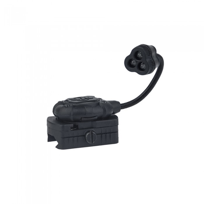 Фонарь тактический на каску Night Evolution MPLS 3 Black Фонарь тактический на каску Night Evolution MPLS 3 Black