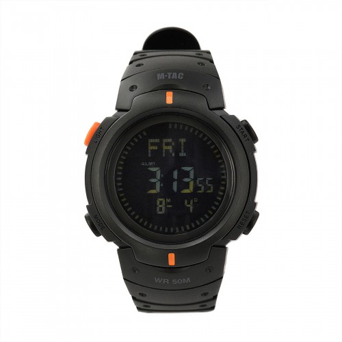 M-Tac часы тактические с компасом, Black