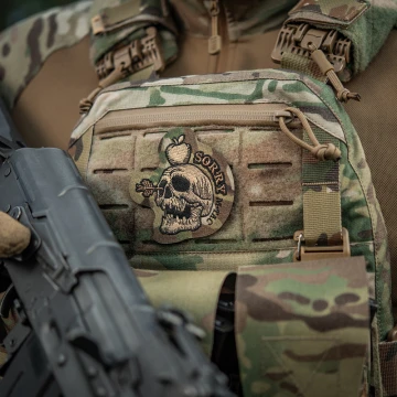 M-Tac нашивка SORRY (вышивка) Multicam/Coyote