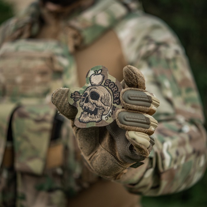 M-Tac нашивка SORRY (вишивка) Multicam/Coyote M-Tac нашивка SORRY (вишивка) Multicam/Coyote