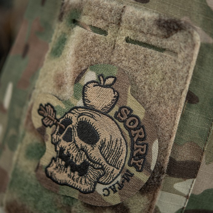 M-Tac нашивка SORRY (вишивка) Multicam/Coyote M-Tac нашивка SORRY (вишивка) Multicam/Coyote