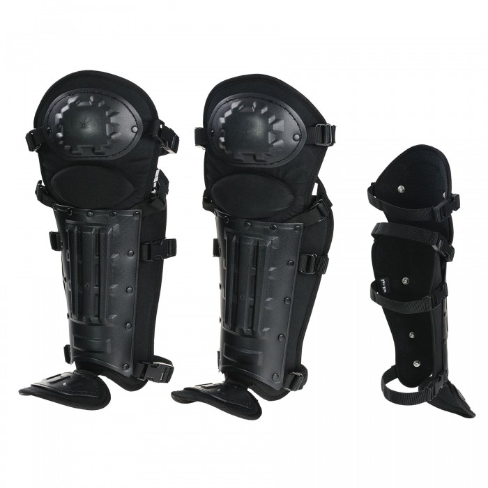 Наколенники комплексные для защиты колен и голени ANTI RIOT LEG PROTECTION Черные Наколенники комплексные для защиты колен и голени ANTI RIOT LEG PROTECTION Черные