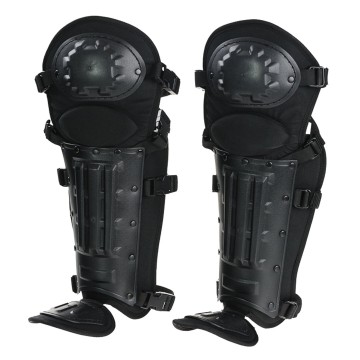 Наколінники комплексні для захисту колін та голені ANTI RIOT LEG PROTECTION Чорні