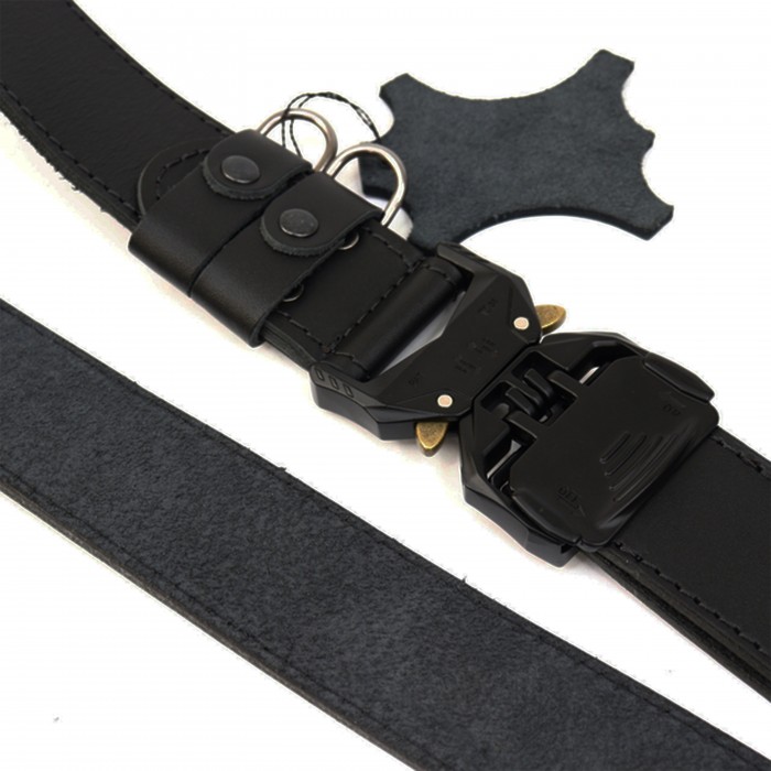 Ремінь Cobra Tactical Belt Шкіряний - Black, Black Ремінь Cobra Tactical Belt Шкіряний - Black, Black