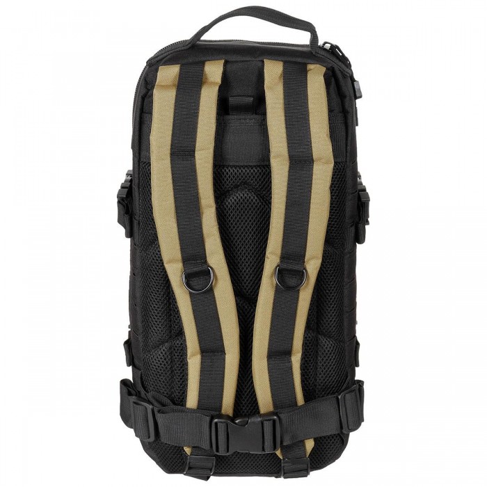Рюкзак Туристичний 20л лазер Backpack, "Assault-Travel", Laser, black-coyote tan Темний койот, Темний койот Рюкзак Туристичний 20л лазер Backpack, "Assault-Travel", Laser, black-coyote tan Темний койот, Темний койот