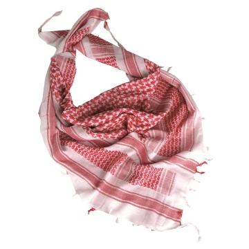 Шарф арафатка (Шемаг) SHEMAGH SCARF WHITE/RED Белый/Красный