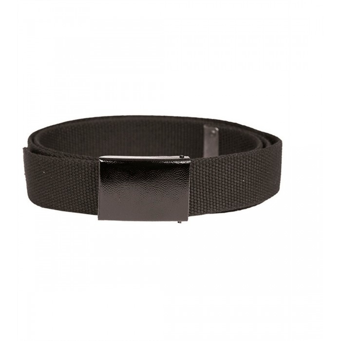 Ремінь тактичний Mil-Tec 130см German Web Belt, Black Ремінь тактичний Mil-Tec 130см German Web Belt, Black