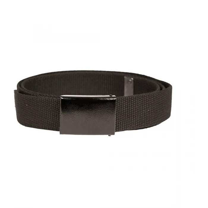 Ремень тактический Mil-Tec 130см German Web Belt, Black Ремень тактический Mil-Tec 130см German Web Belt, Black