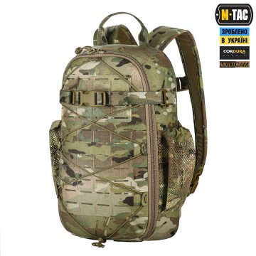 Рюкзак тактичний M-Tac Sturm з ергономічними лямками Elite 15L, MultiCam