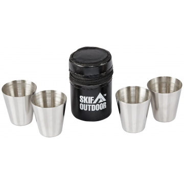 Набір чарок Skif Outdoor Quadroset 4шт, Silver