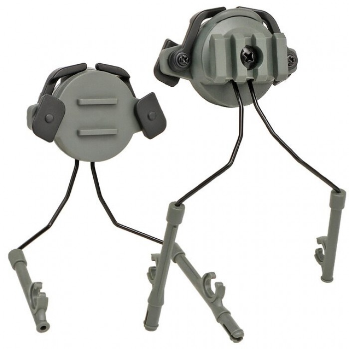 Адаптер для наушников на каску Headset Bracket Olive Адаптер для наушников на каску Headset Bracket Olive