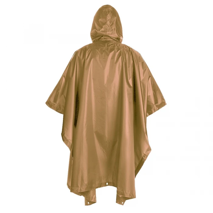 Дождевик пончо MFH Poncho Rip-Stop Coyote, Coyote Дождевик пончо MFH Poncho Rip-Stop Coyote, Coyote