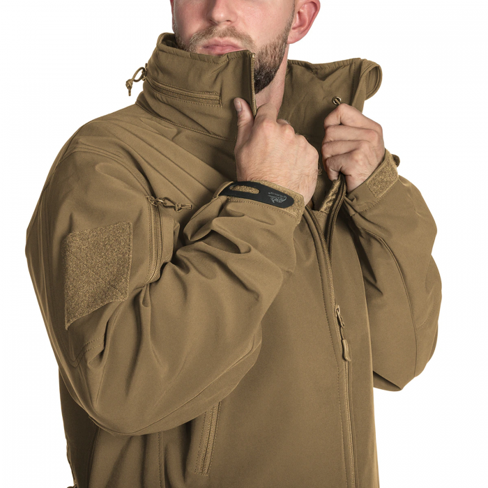 Куртка Helikon Gunfighter Softshell Shark Skin Windblocker, Coyote Куртка Helikon Gunfighter Softshell Shark Skin Windblocker, Coyote