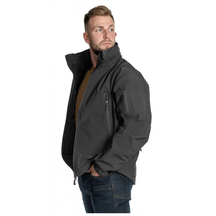 Куртка демісезонна Helikon-Tex Gunfighter Jacket - Shark Skin Windblocker Black Темно-синій M\R, --Оберіть-- Куртка демісезонна Helikon-Tex Gunfighter Jacket - Shark Skin Windblocker Black Темно-синій M\R, --Оберіть--