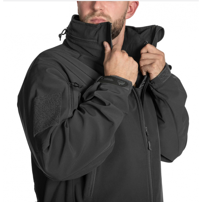 Куртка демісезонна Helikon-Tex Gunfighter Jacket - Shark Skin Windblocker Black Темно-синій M\R, --Оберіть-- Куртка демісезонна Helikon-Tex Gunfighter Jacket - Shark Skin Windblocker Black Темно-синій M\R, --Оберіть--