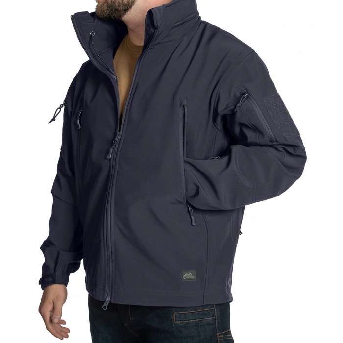 Куртка Helikon Gunfighter Softshell Shark Skin Windblocker, Navy Blue Куртка Helikon Gunfighter Softshell Shark Skin Windblocker, Navy Blue