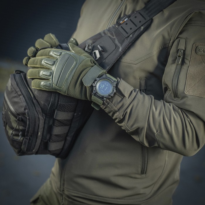 M-Tac часы тактические Adventure Black/Olive M-Tac часы тактические Adventure Black/Olive
