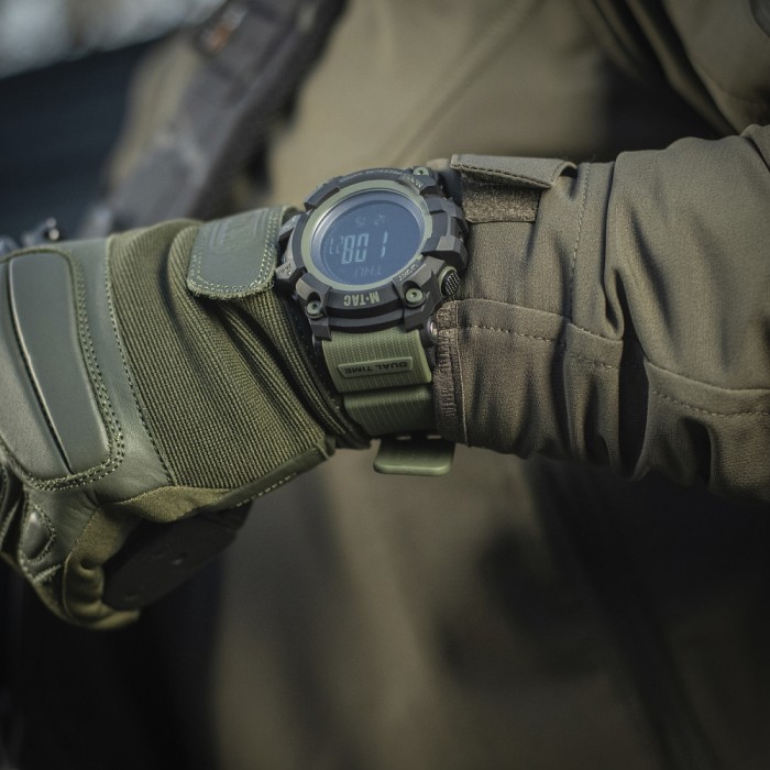 M-Tac часы тактические Adventure Black/Olive M-Tac часы тактические Adventure Black/Olive