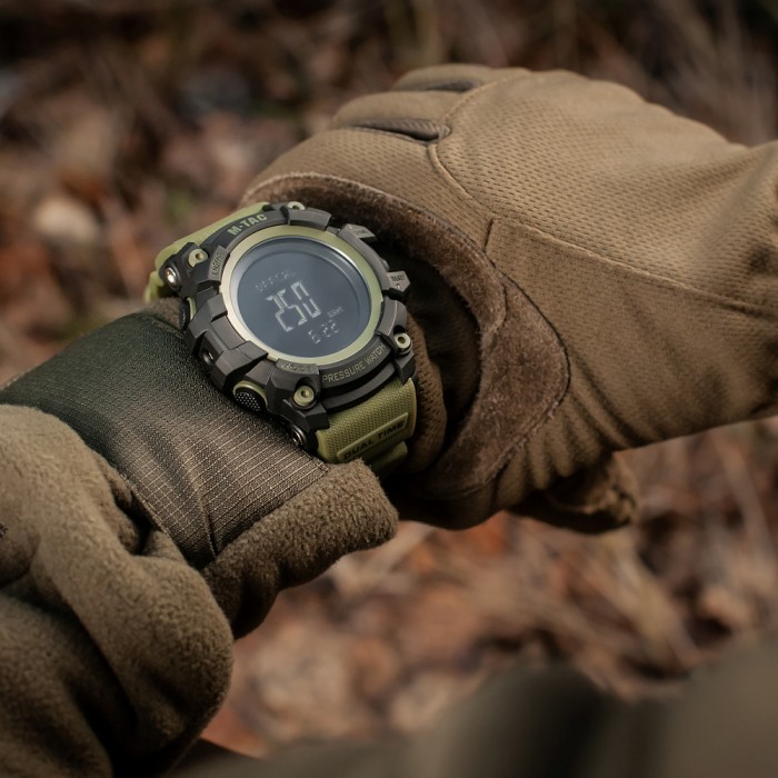 M-Tac часы тактические Adventure Black/Olive M-Tac часы тактические Adventure Black/Olive