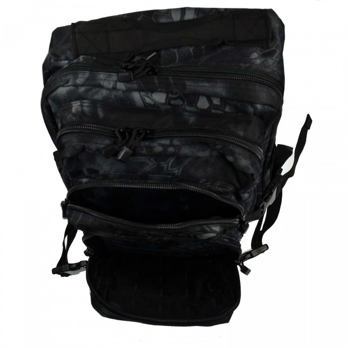 Рюкзак тактичний великий 36л моллі BACKPACK US ASSAULT LARGE Кріптек чорний Рюкзак тактичний великий 36л моллі BACKPACK US ASSAULT LARGE Кріптек чорний