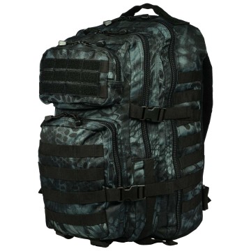 Рюкзак тактичний великий 36л моллі BACKPACK US ASSAULT LARGE Кріптек чорний