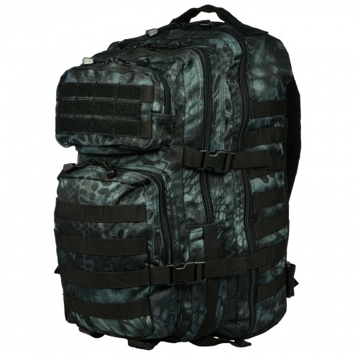 Рюкзак тактичний великий 36л моллі BACKPACK US ASSAULT LARGE Кріптек чорний