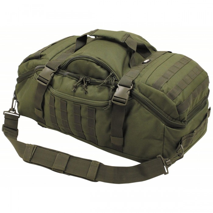 Сумка-рюкзак армейская MFH «Travel» 48L Olive Сумка-рюкзак армейская MFH «Travel» 48L Olive