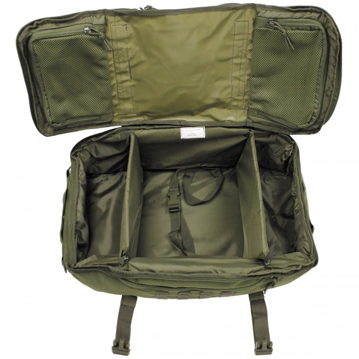Сумка-рюкзак армейская MFH «Travel» 48L Olive Сумка-рюкзак армейская MFH «Travel» 48L Olive