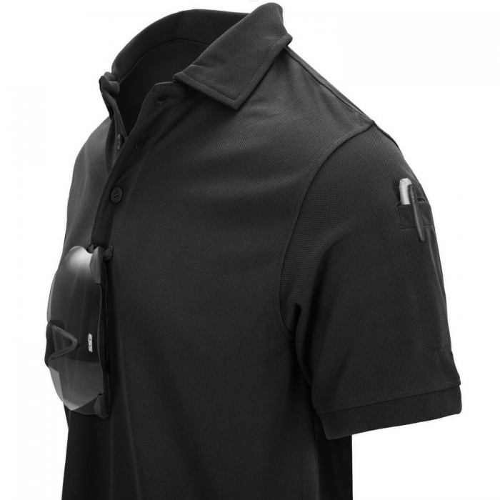 Термоактивне Поло Helikon UTL TopCool Lite - Black Термоактивне Поло Helikon UTL TopCool Lite - Black