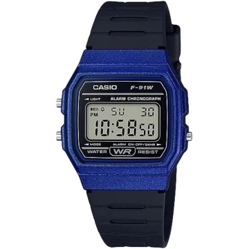 Годинник Casio F-91WM-2AEF, Синій
