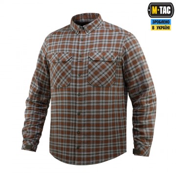 M-Tac сорочка Lumberjack Cotton Shirt, Brown/Grey