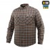 M-Tac сорочка Lumberjack Cotton Shirt, Brown/Grey