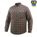 M-Tac рубашка Lumberjack Cotton Shirt, Brown/Grey
