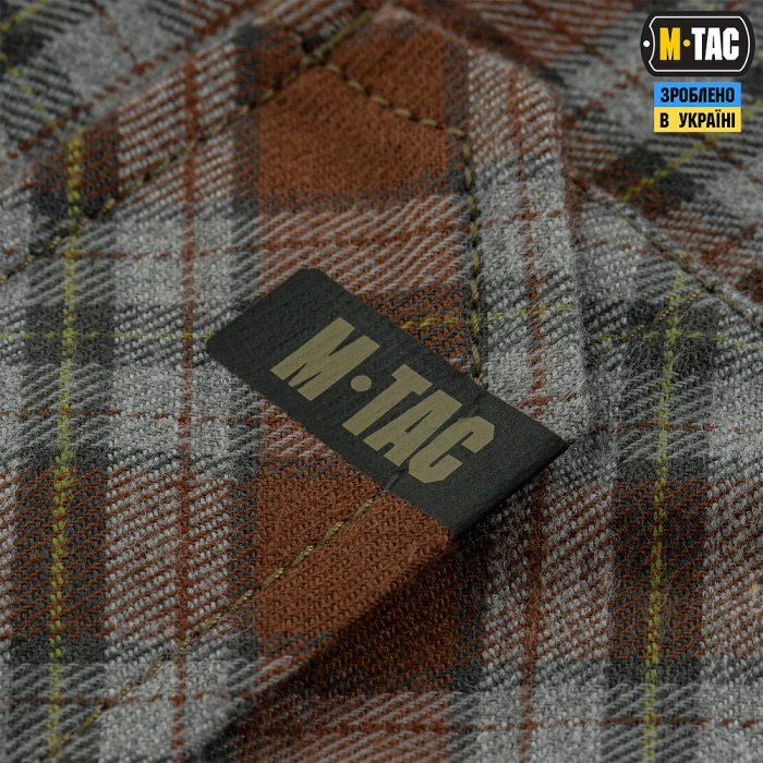 M-Tac рубашка Lumberjack Cotton Shirt, Brown/Grey M-Tac рубашка Lumberjack Cotton Shirt, Brown/Grey