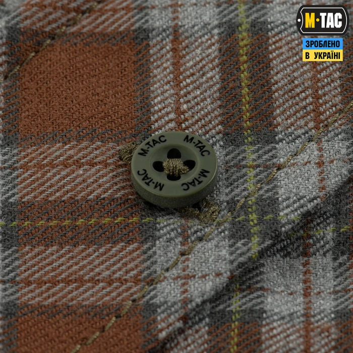 M-Tac рубашка Lumberjack Cotton Shirt, Brown/Grey M-Tac рубашка Lumberjack Cotton Shirt, Brown/Grey