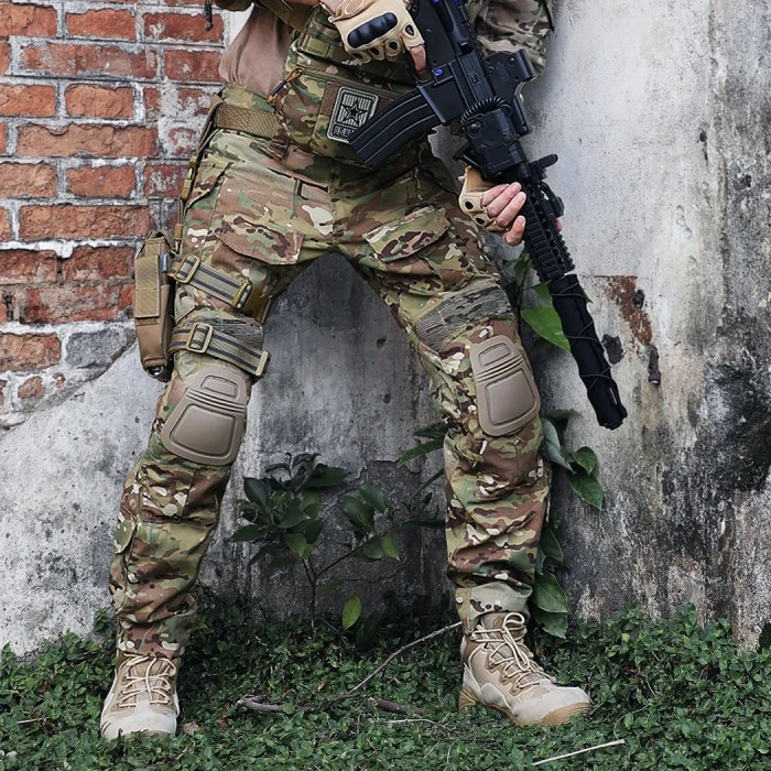 Боевые штаны IDOGEAR G3 Combat Pants Multicam с наколенниками Боевые штаны IDOGEAR G3 Combat Pants Multicam с наколенниками