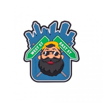 Наліпка на липучці Helikon-Tex "BEARDMAN URBAN"