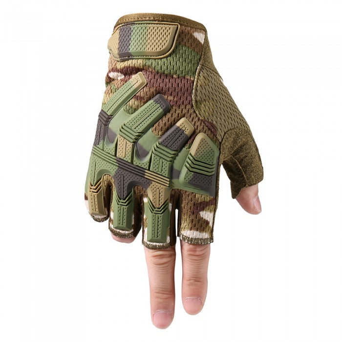 Рукавиці тактичні безпалі Multicam Рукавиці тактичні безпалі Multicam