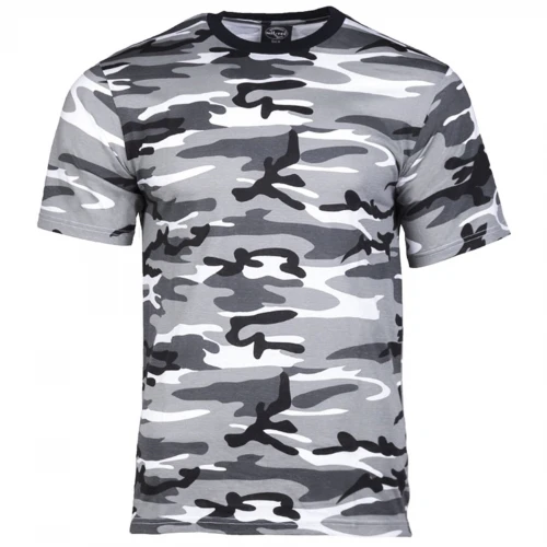 Футболка камуфляжна MIL-TEC T-Shirt Urban, Біла ніч