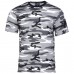 Футболка камуфляжна MIL-TEC T-Shirt Urban, Біла ніч