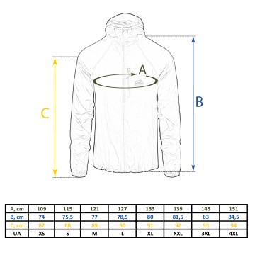 Куртка легка Helikon-Tex Tramontane Wind Jacket Black