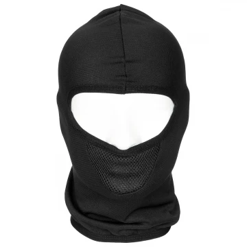 Балаклава MFH Тактическая с одним отверстием Чёрная, Black
