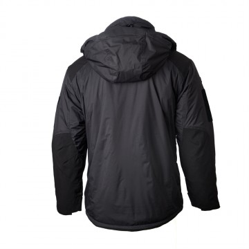 Куртка YINREN з вставками підсилення та скритим капюшоном 4 Нейлонова Чорна