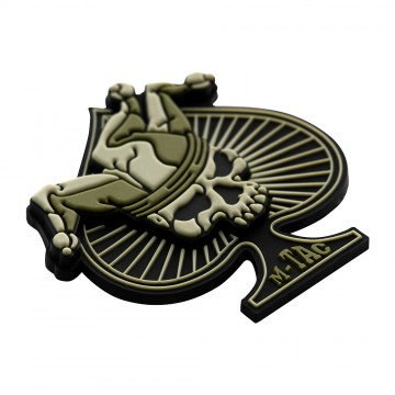 M-Tac нашивка Ace of Spades 3D PVC Black/Olive