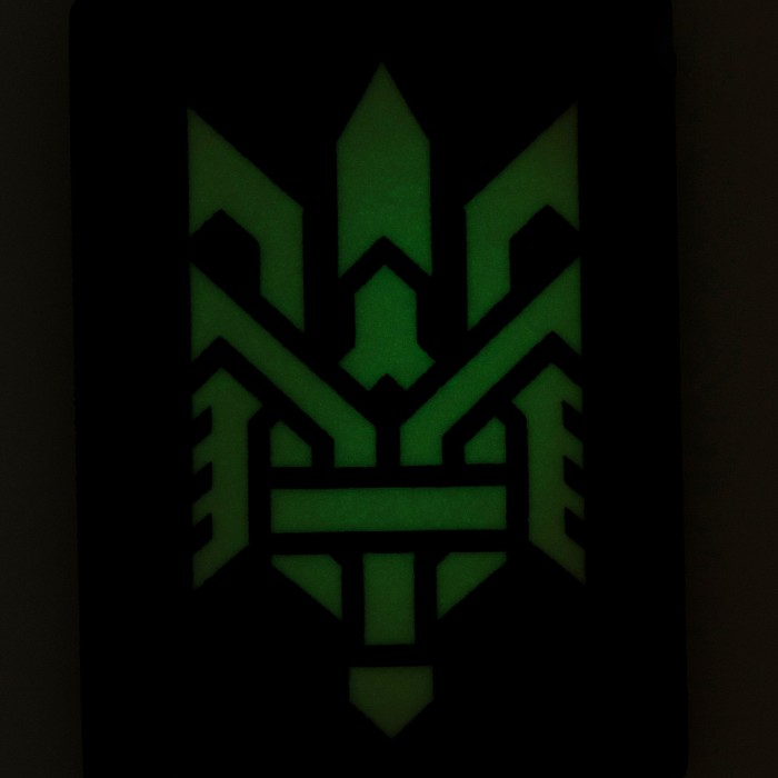 M-Tac нашивка Тризуб (стилизация) Laser Cut вертикальная Black/Grey M-Tac нашивка Тризуб (стилизация) Laser Cut вертикальная Black/Grey