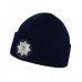 Шапка в'язана флісова з відворотом Поліція - Navy Blue