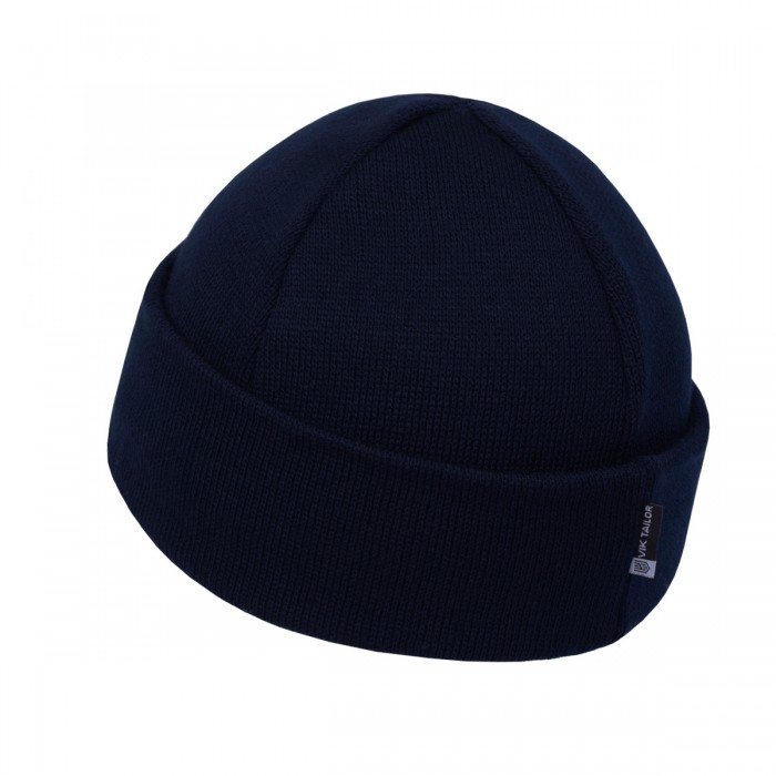 Шапка в'язана флісова з відворотом Поліція - Navy Blue Шапка в'язана флісова з відворотом Поліція - Navy Blue