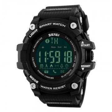Тактичний смарт-годинник Skmei 1227 Black