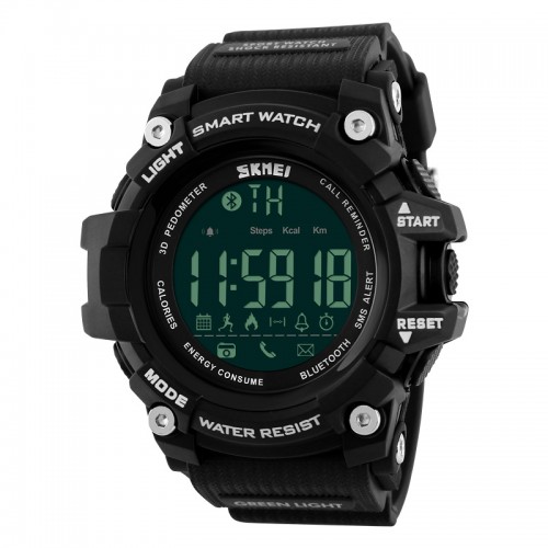 Тактические смарт-часы Skmei 1227 Black