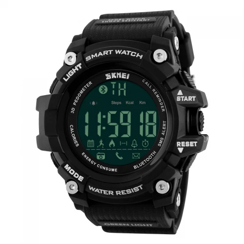 Тактичний смарт-годинник Skmei 1227 Black
